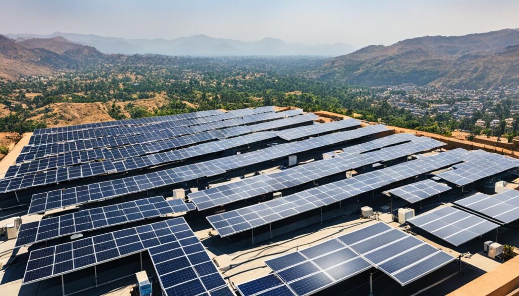 Pune rooftop solar panel installation