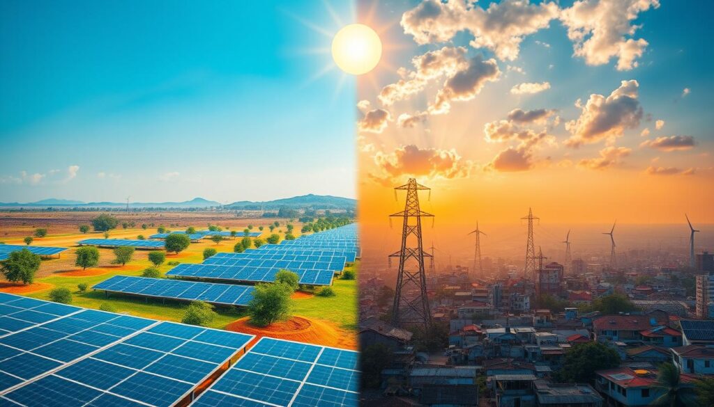 Solar energy challenges and opportunities