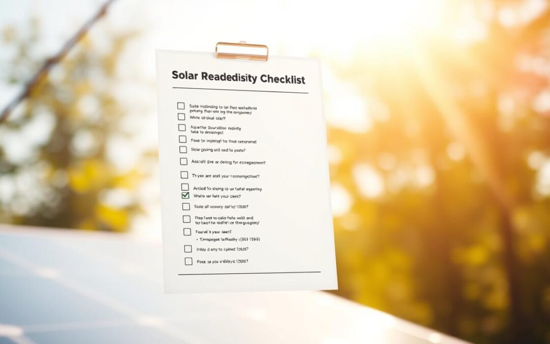 Are You Ready for Solar? A Checklist Before You Start
