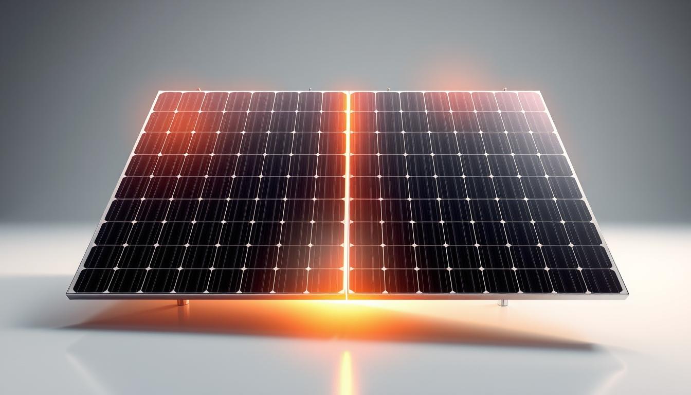 bifacial mono PERC panel