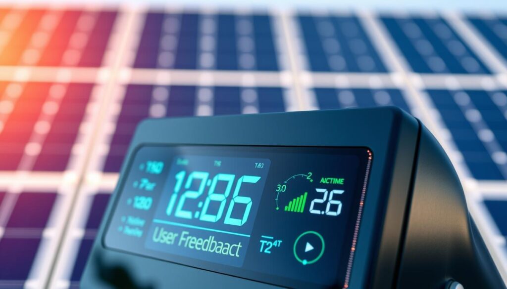 solar inverter feedback