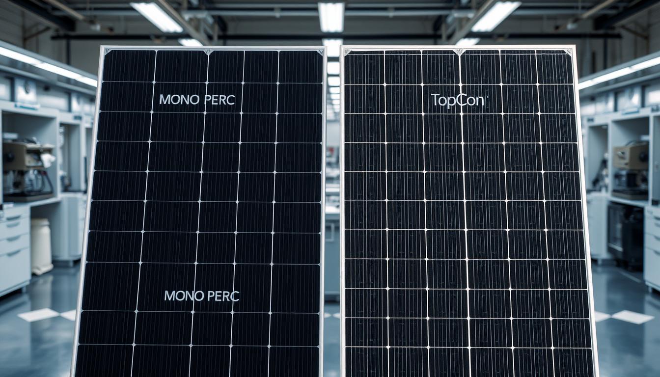 Mono PERC vs TopCon comparison